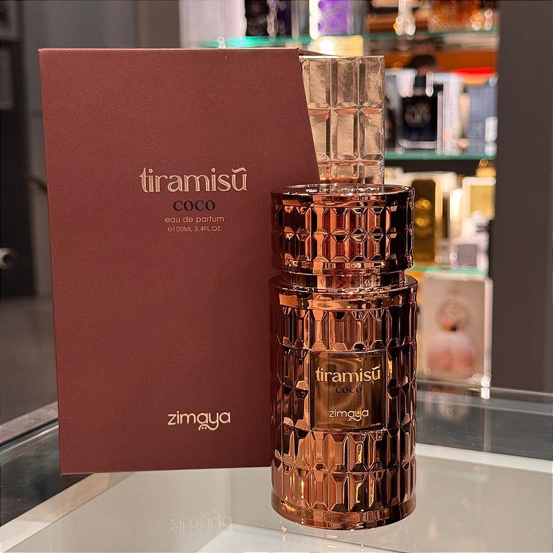 Perfume Tiramisu Coco Zimaya Eau de Parfum Unissex - HENRALI STORE