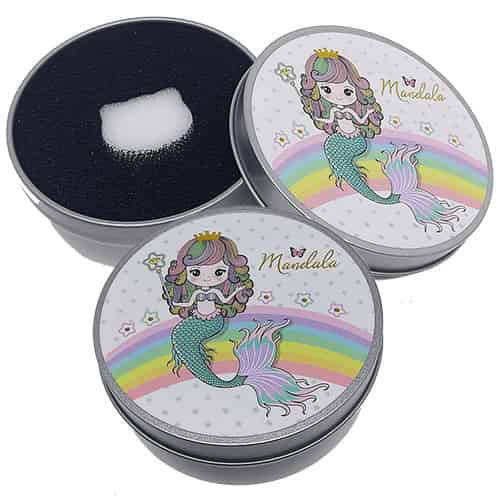 Esponja para Limpeza de Pincéis Mandala FP-074 no Atacado para Revenda