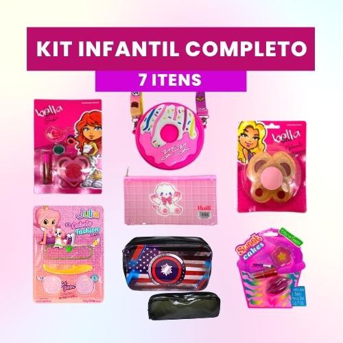 Kit Infantil Completo - (7 Itens) | dia das crianças - Virtual Make ...