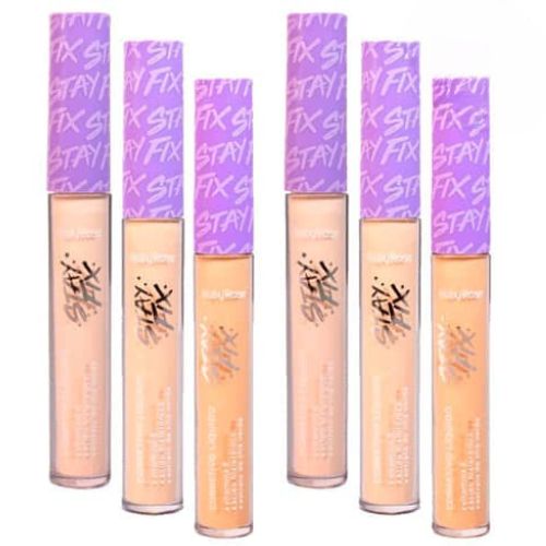 Corretivo Líquido Stay Fix Grupo 1 Cores Claras Ruby Rose HB-912/G1 - Kit c/ 06 unid no Atacado para Revenda