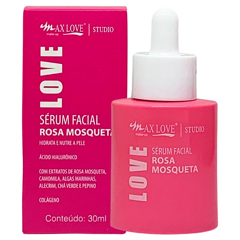 Sérum Facial Rosa Mosqueta Max Love | Maquiagem Atacado - Virtual