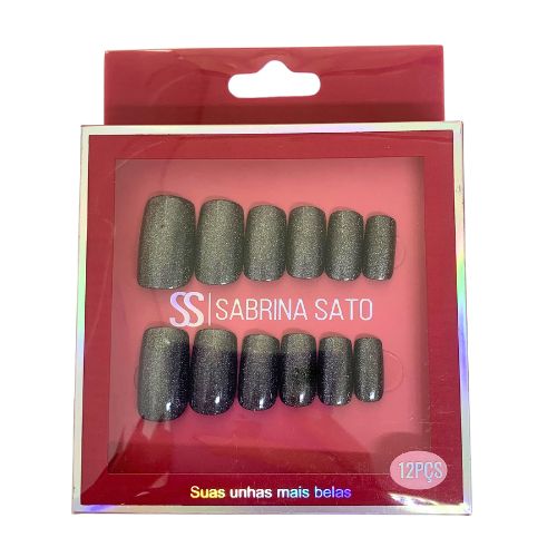 Unhas Postiças Autocolantes Sabrina Sato SP1173 | Atacado 12 unid ...