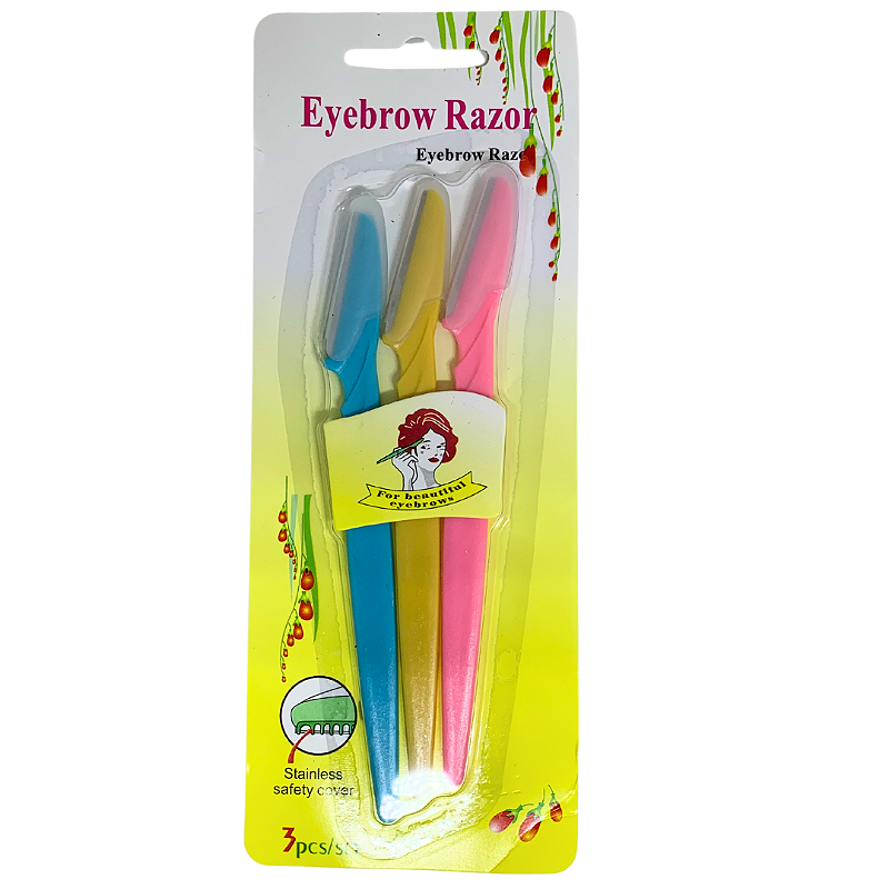 Kit com 03 Navalhas para Sobrancelha no Atacado para Revenda