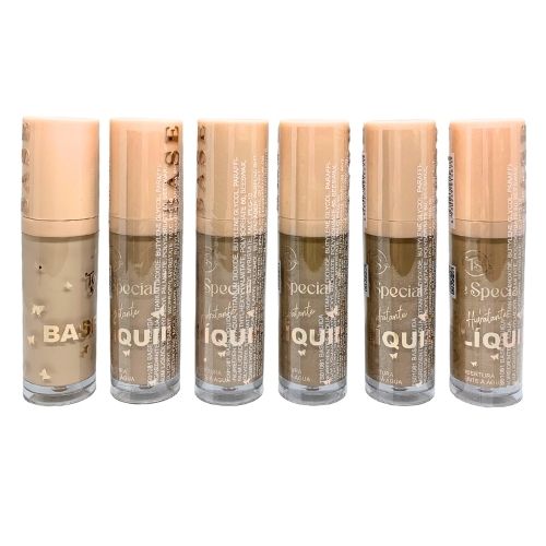 Base Líquida Hidratante Toque Especial TS01081 - Kit c/ 06 unid no Atacado para Revenda