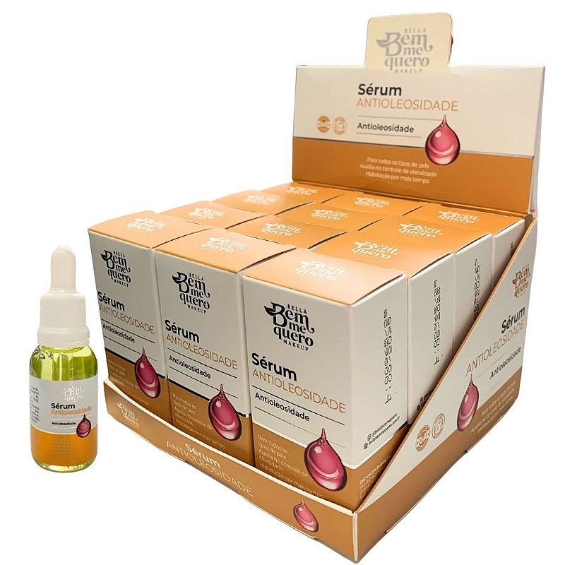 Sérum Facial Antioleosidade Bella Bem Me Quero - Virtual Make