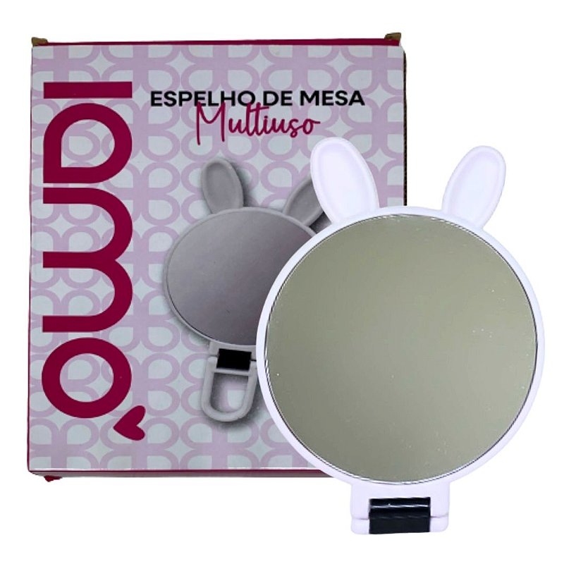 Espelho de Mesa Articulável Redondo com Orelhinhas Iamo YS43576 no Atacado para Revenda