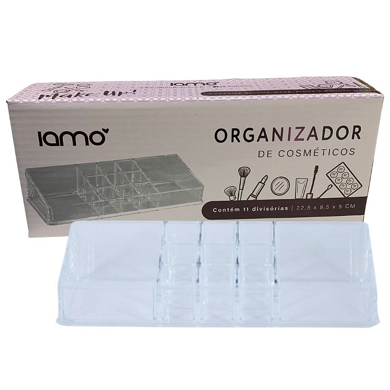 Organizador de Cosméticos Médio Iamo YS43082 no Atacado para Revenda