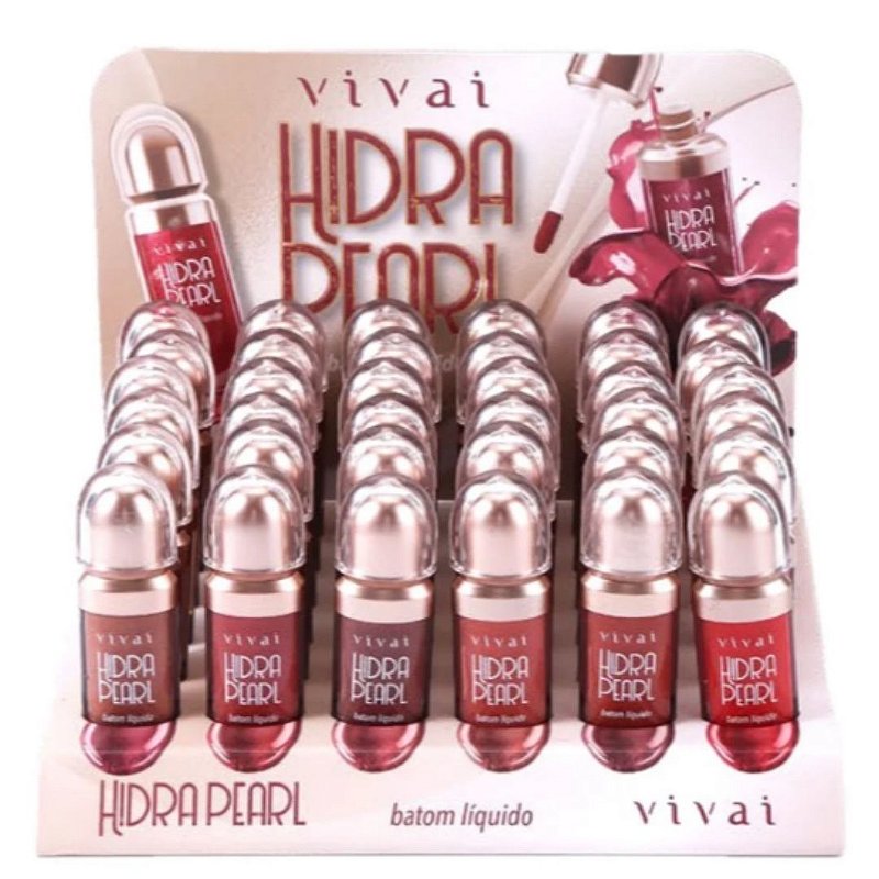 Batom Líquido Hidra Pearl Vivai 3199.1.1 no Atacado para Revenda