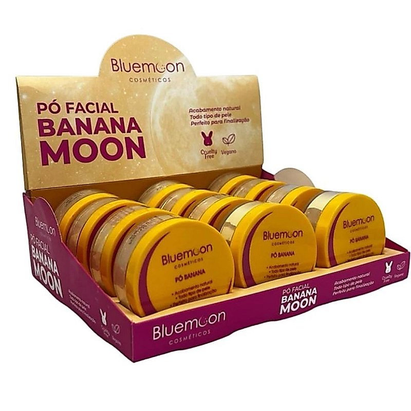 Pó Facial Banana Moon Bluemoon no Atacado para Revenda