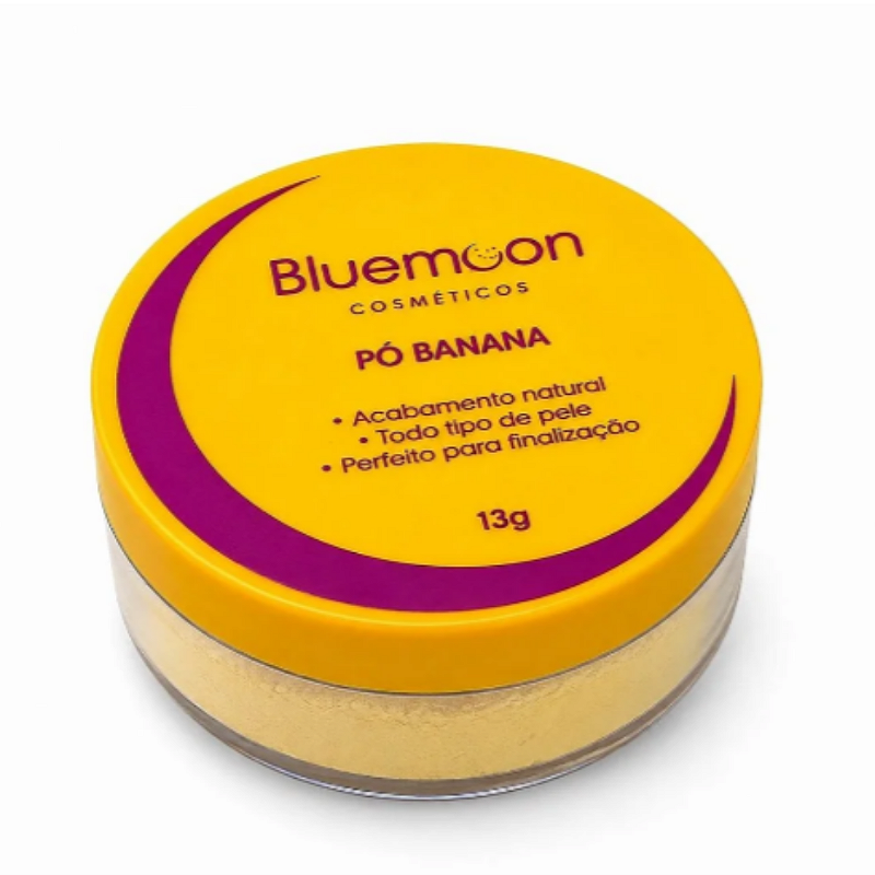 Pó Facial Banana Moon Bluemoon no Atacado para Revenda