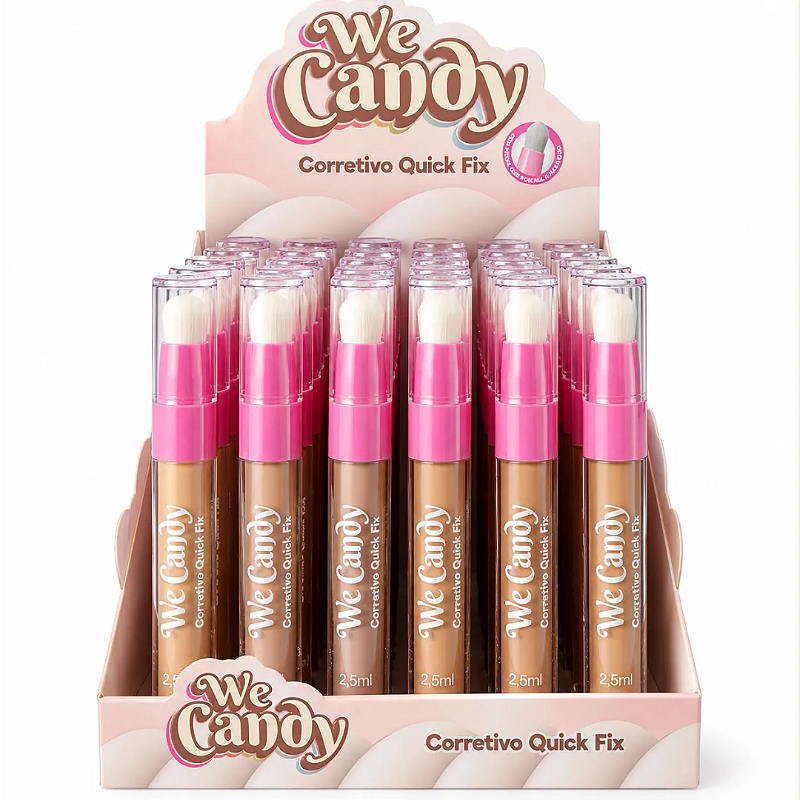 Corretivo Com Aplicador Quick Fix We Candy Vivai 1258.1.1 no Atacado para Revenda