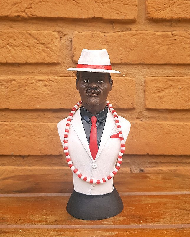 Zé com camisa preta - busto