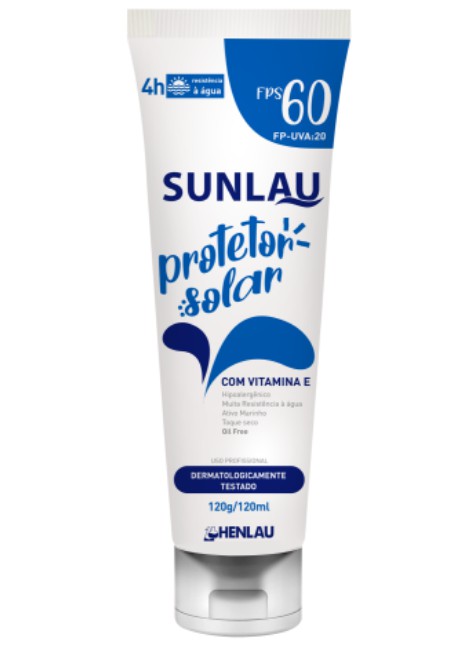 PROTETOR SOLAR FPS 60 SUNLAU 120GR