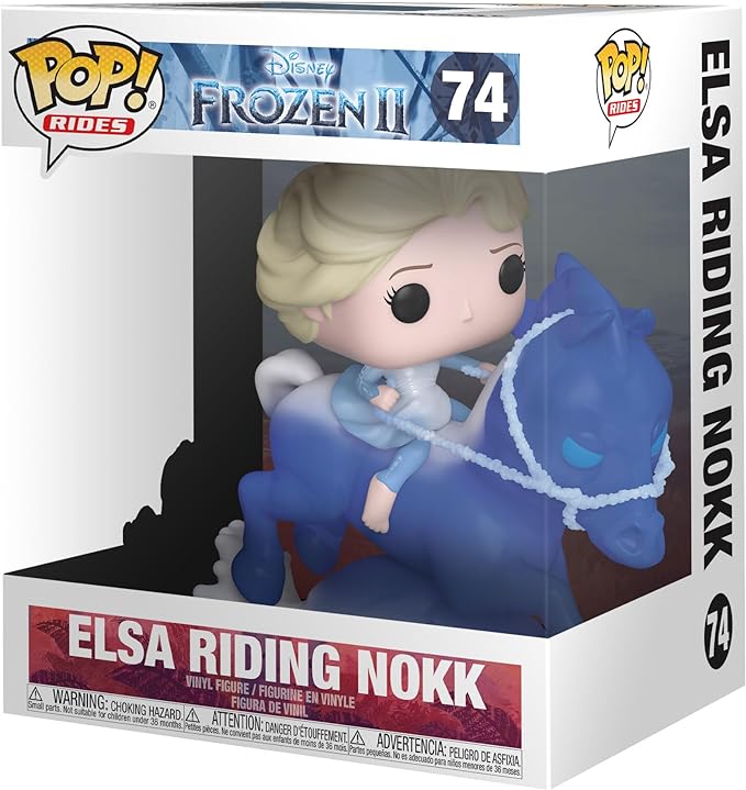 Funko Pop! Rides: Elsa Ridding Nokk - Disney Frozen II - #74