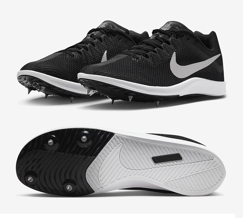 sapatilha de atletismo pista e campo fundo meio fundo nike