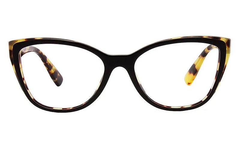 みーみ Armação Miu Miu Acetato Vmu 04s 389-1o1 54 - A Joia - As Melhores