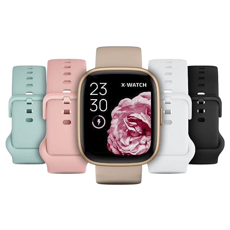Smartwatch X-Watch Prisma Xswuqpi011a + 4 Pulseiras - A Joia - As