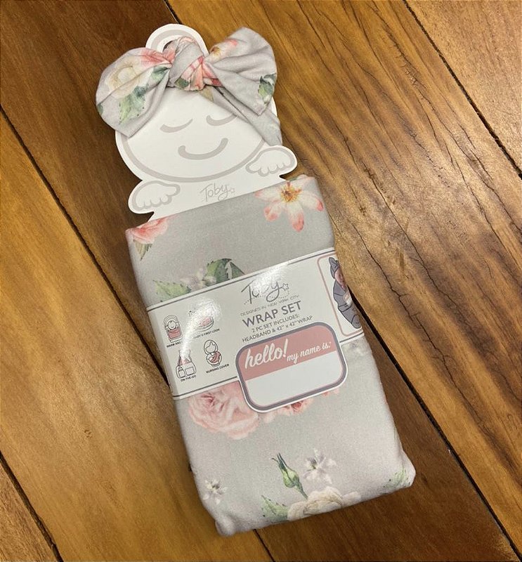 Kit 2 Pecas Wrap Set Swaddle Toby Baby Buys Brasil
