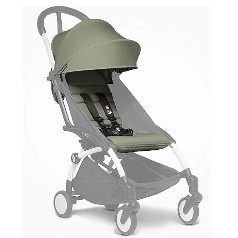 babyzen yoyo+ グリーン Pack 6+ Assento e Capota Yoyo Cor Olive Colour Pack - BABYZEN