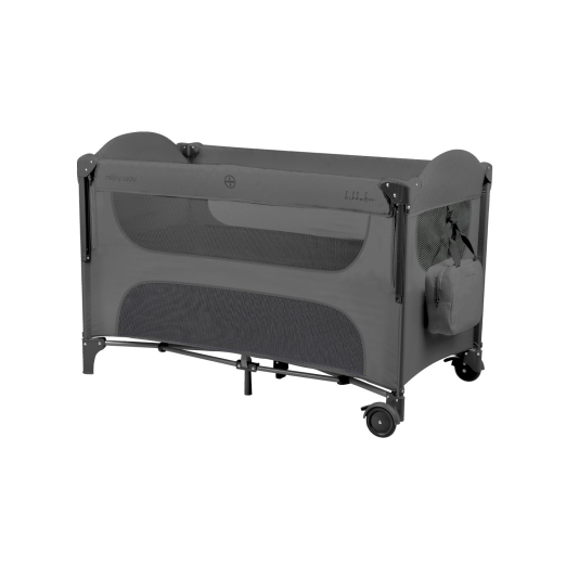 Berço Portátil Milky Way Cinza Grey - Kikkaboo - Baby Buys Brasil