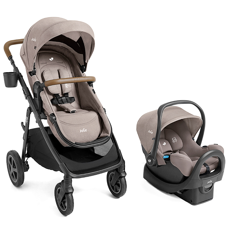 minmama ★Joie トラベルシステム 3点セット② Carrinho de bebê Ginger Travel System (Bege Mocha) - Joie - Baby