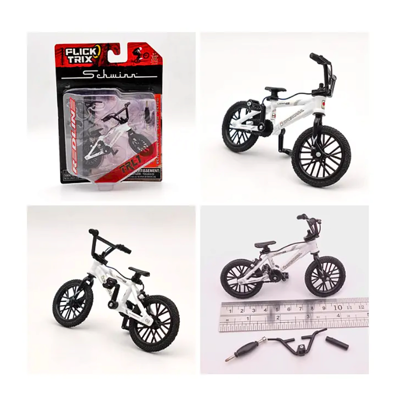 Mini BMX Flick Trix Original - modelo ''Laser Lite Pro - White'' - Custom  Shop