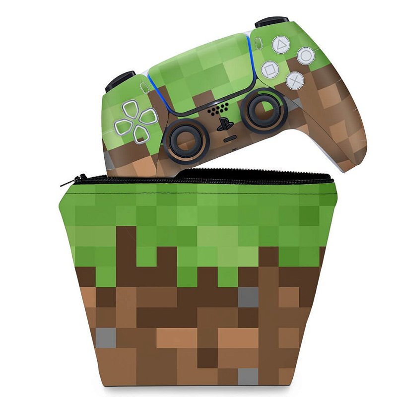 Skin PS5 - Minecraft - Pop Arte Skins