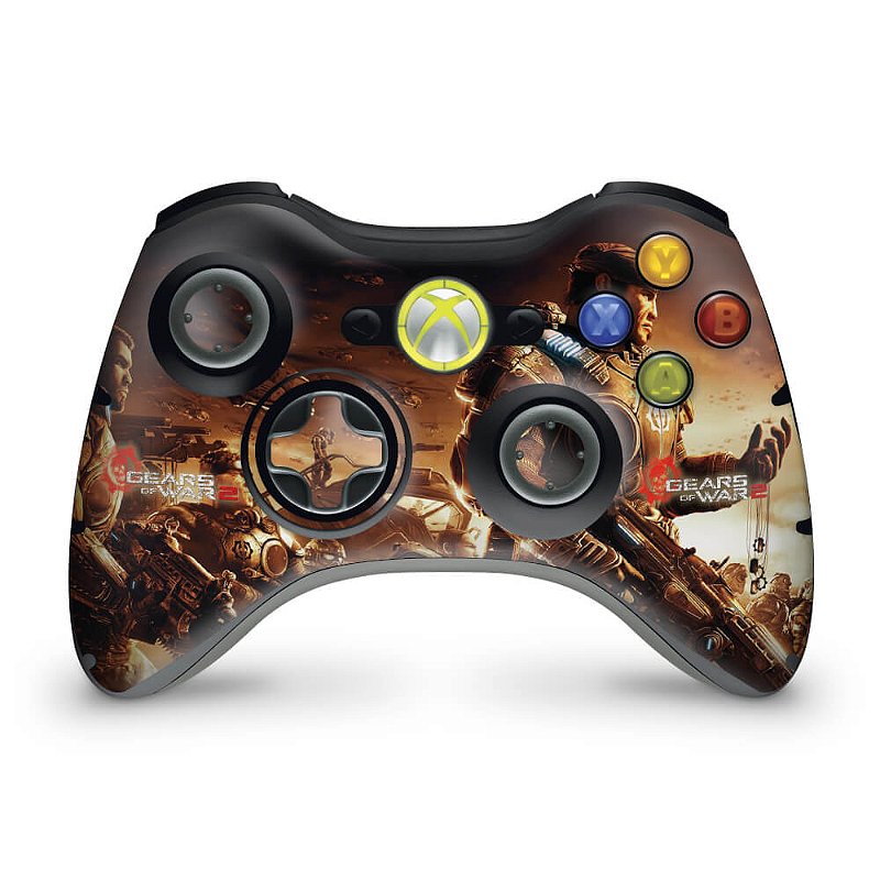 Manette sans fil pour Xbox 360 + Gears of War
