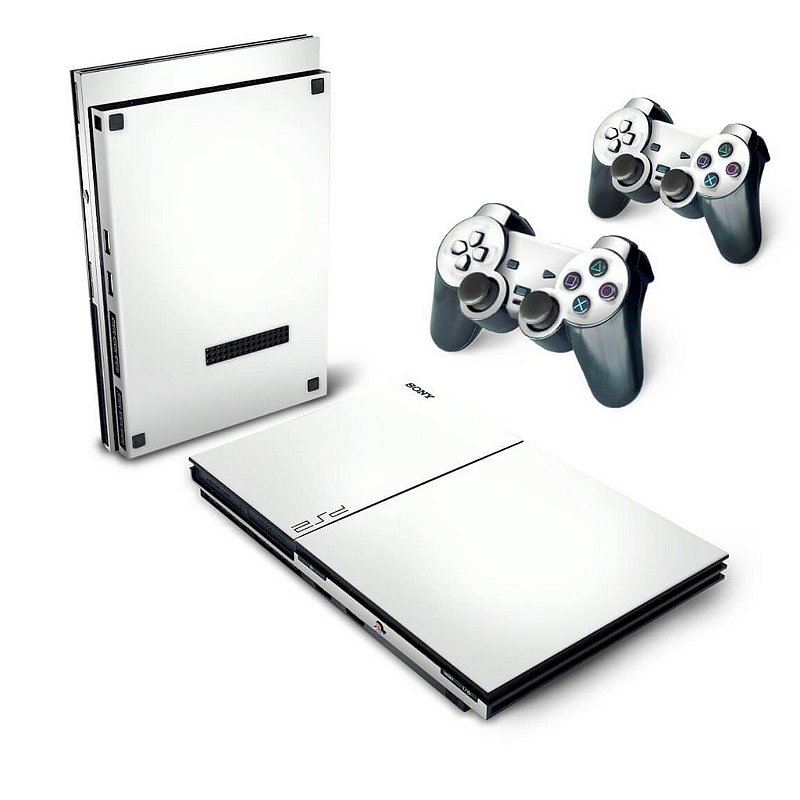 PS4 Pro Skin - Branco - Pop Arte Skins