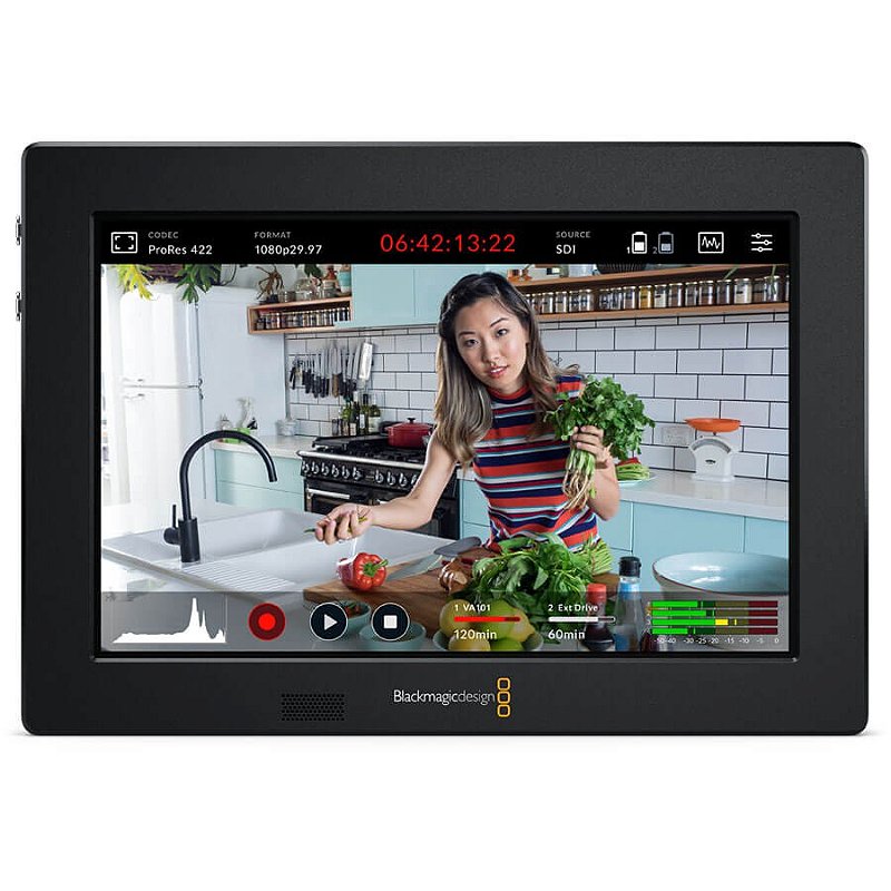 Black magic video assist 7 3g ブラックマジック 7 Blackmagic Video Assist 7” 3G-SDI/HDMI Gravador/Monitor - VIDDIUM
