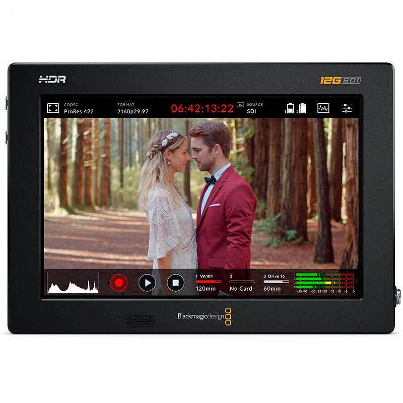 Blackmagic Design Video Assist 7”12G HDR Blackmagic Video Assist 7” 12G-SDI/HDMI HDR - VIDDIUM - DIGITAL