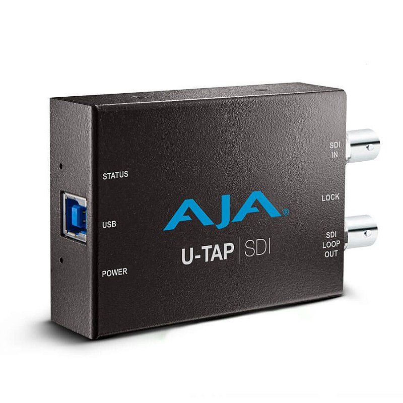 Placa de Captura AJA U-TAP SDI USB 3.1 - VIDDIUM - DIGITAL VIDEO