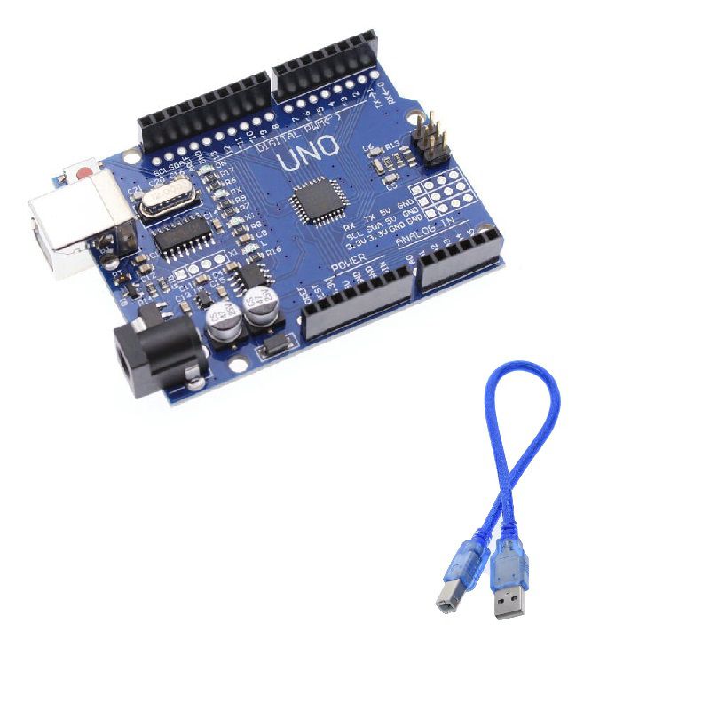 Placa Arduino Uno R3 Atmega328p Compatível Com Cabo Usb Loja Da Fábrica De Bolso 1812