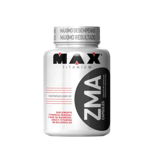 Zma Max Titanium 90 Cápsulas Clean Megastore