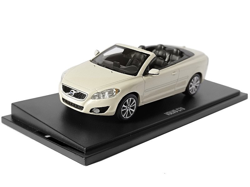 Miniatura Volvo C70 2010 Vanilla Pearl Motorart 1/43 - SG SWEDEN 🇸🇪