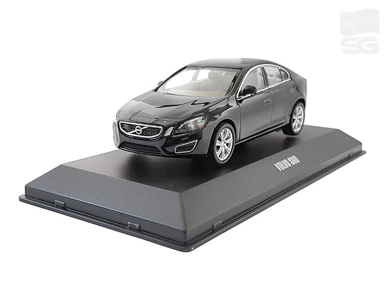 Miniatura Volvo S60 2010 Preto 1/43 Motorart - SG SWEDEN 🇸🇪