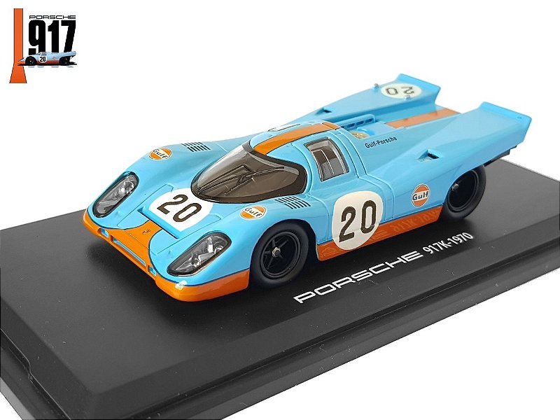 Miniatura Porsche 917K Gulf 1970 #20 Nuxia 1/43 - SG SWEDEN 🇸🇪