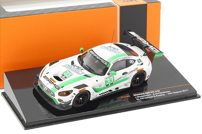 Miniatura Mercedes AMG GT3 24H Daytona 1:43 Ixo Models - SG SWEDEN