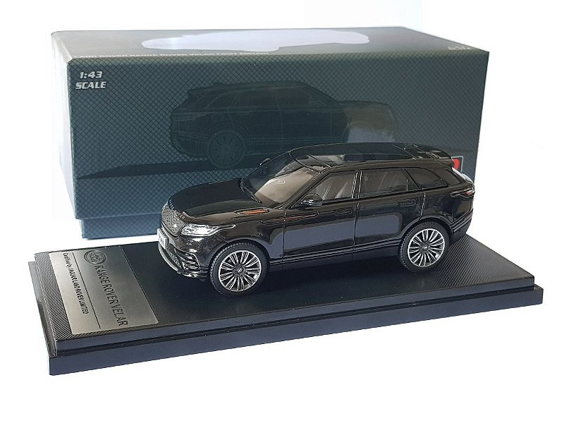 401-015 LCD MODELS 1/43 レンジローバー VELAR Miniatura Range Rover Velar 2018 1:43 Preto LCD Models - SG SWEDEN