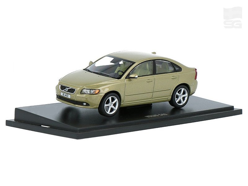 Miniatura Volvo S40 T5 2008 Gekko Green Motorart 1/43 - SG SWEDEN 🇸🇪