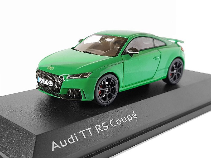 Miniatura Audi TT RS Coupé 2016 Verde 1:43 - SG SWEDEN 🇸🇪