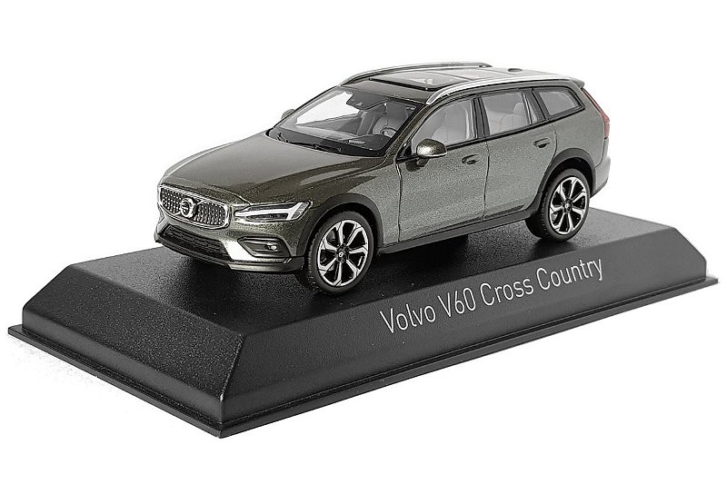 Miniatura Volvo V60 Cross Country 2019 1:43 Pine Grey Norev - SG