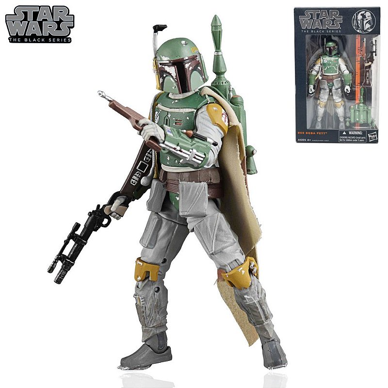 Boneco Boba Fett Star Wars The Black Series #6 Hasbro A4632 - SG