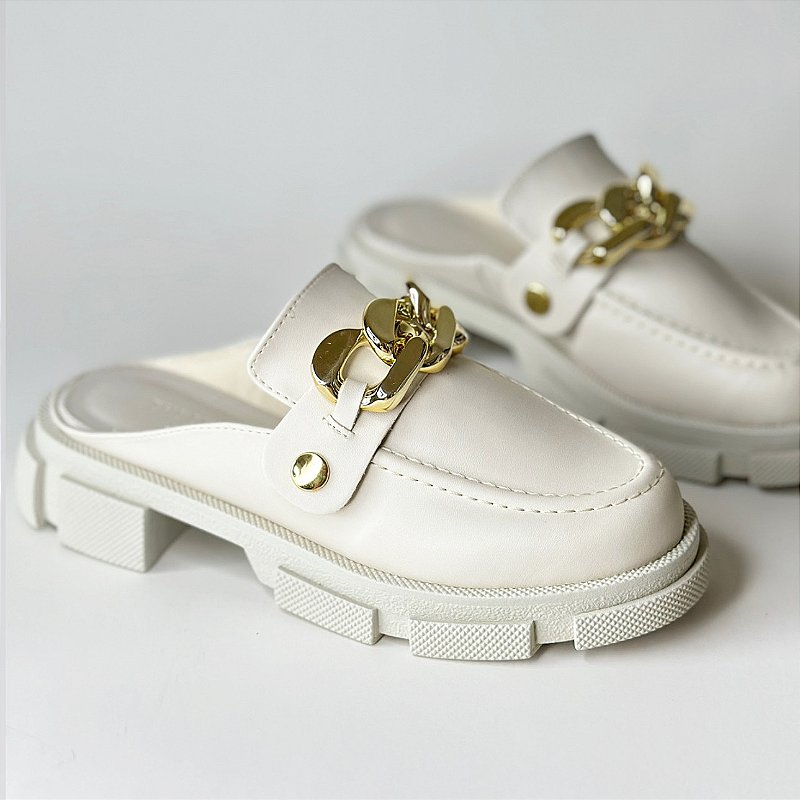 Mule Angel 2 em 1 Off White