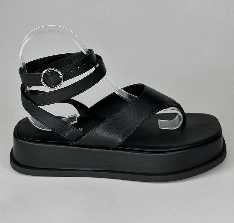 Sandália Flatform Maldivas Preto