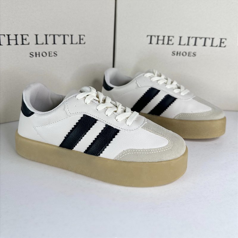 Samba - Tênis branco com Preto