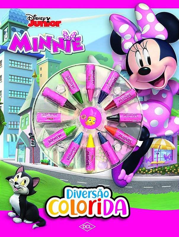 Disney Cores - Diversão Colorida - Minnie - Atacado de Livros