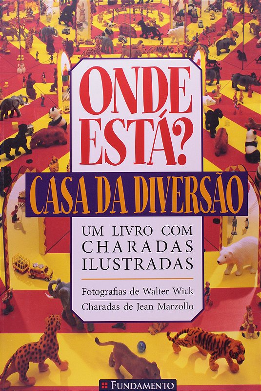 Onde Está? Casa Da Diversão - Um Livro Com Charadas Ilustradas - Grafipel -  Livraria, Papelaria e Presentes