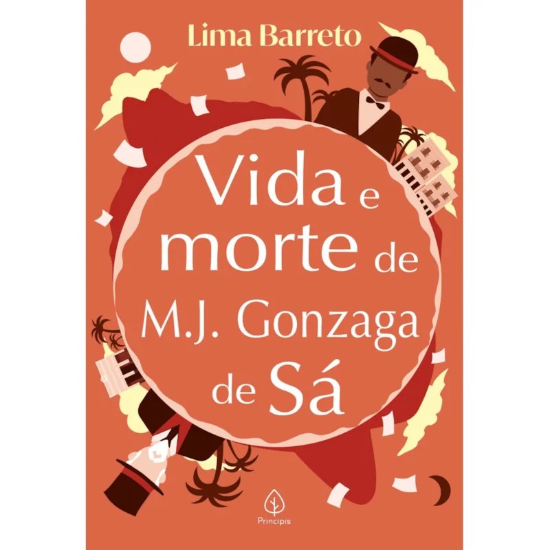 Livro Vida e Morte de M. J. Gonzaga de Sá - Editora Principis - Atacado ...