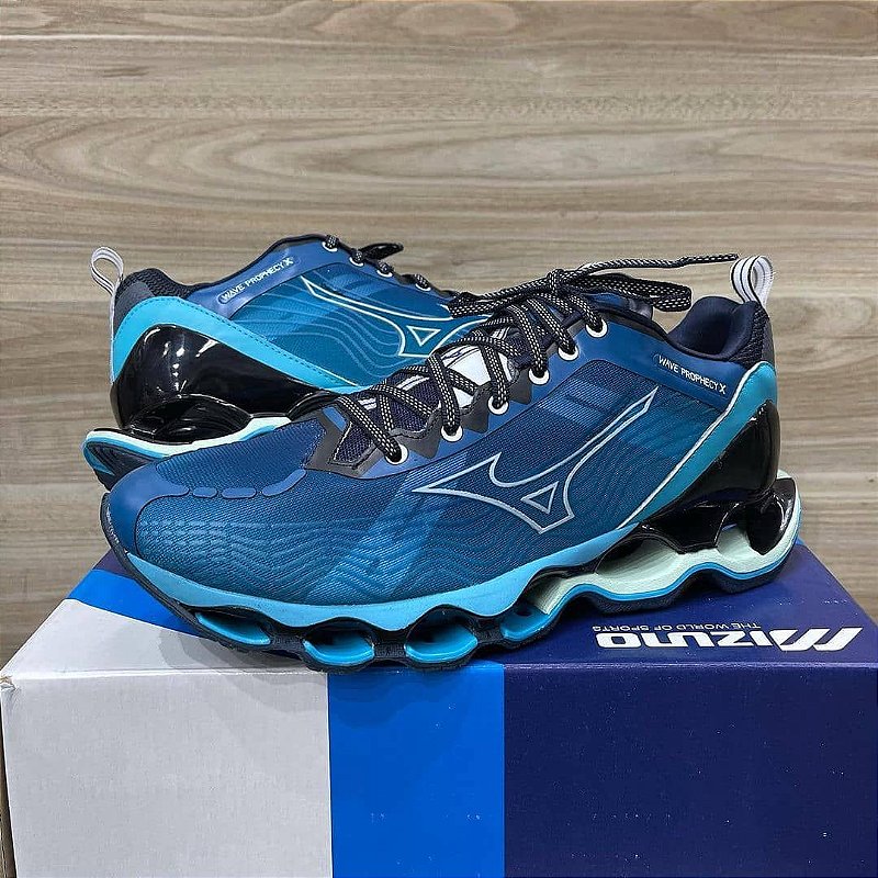 mizuno pro x azul bebê